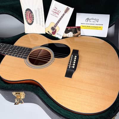 2012 Martin OM-1GT Natural Finish Acoustic Guitar w/OHSC image 5