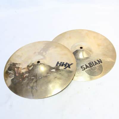 SABIAN HHX-13EVH-B EVOLUTION HATS 13-inch 874/1226 Sabian Hi-Hat Cymbal (04/28) image 1