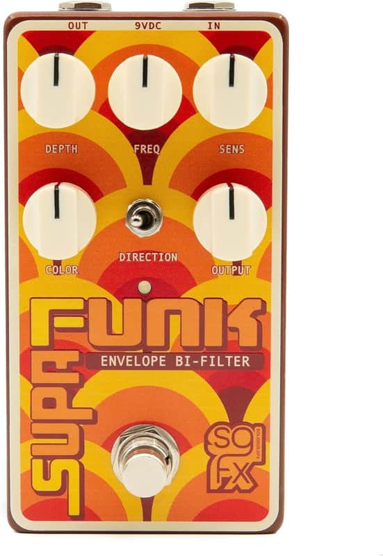 SolidGold FX SUPA FUNK ENVELOPE BI-FILTER guitar effects pedal image 1