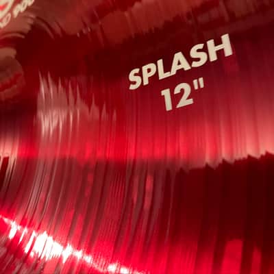 Paiste 12" Color Sound 900 Red Splash Cymbal image 4