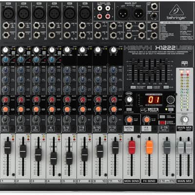Behringer Xenyx X1222USB Mixer image 1