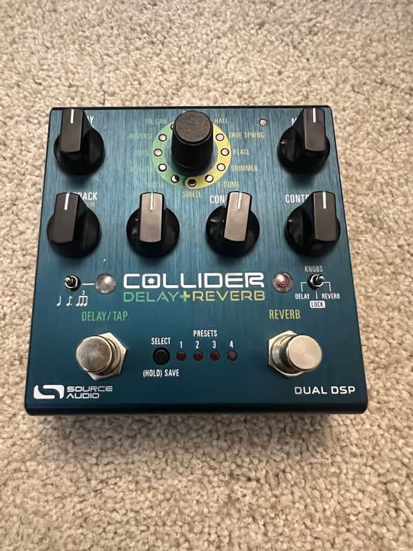 Source Audio SA263 Collider Delay + Reverb 2010s - Blue image 1