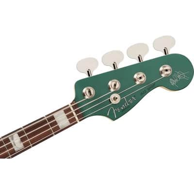 Adam Clayton Jazz Bass Sherwood Green Metallic image 5
