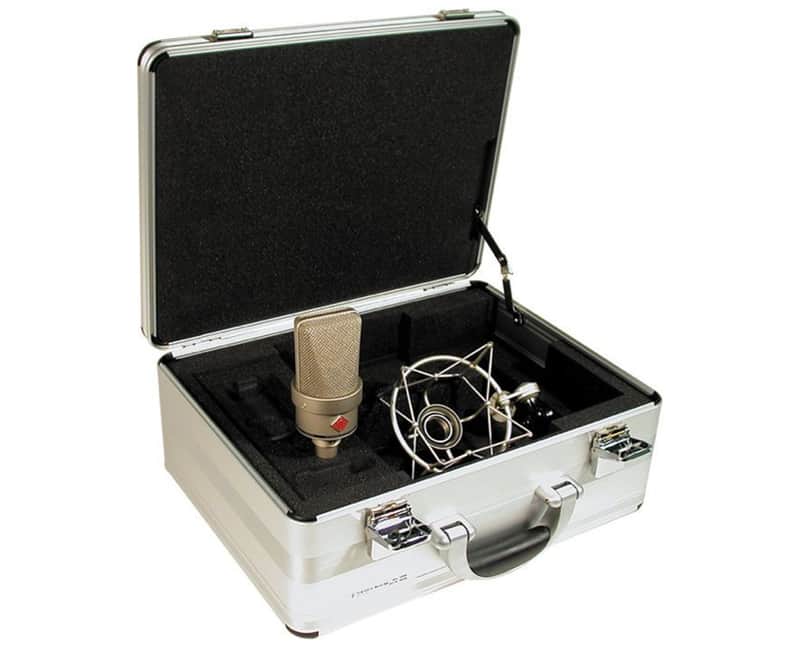 Neumann TLM103 STUDIO SET Mic Microphone w/ Case & EA1 Shockmount (Nickel) image 1