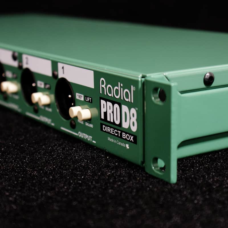 Radial ProD8 8-CH Passive Direct Box Pro D8 image 1