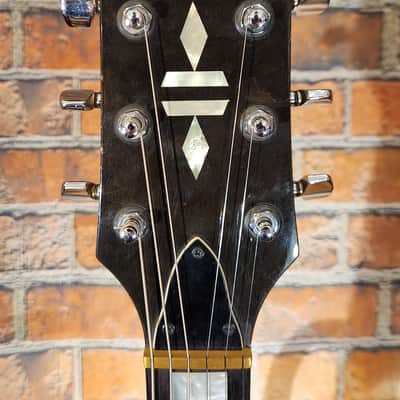 Vintage 1980s Carvin DC200 Natural Ebony Board Set Neck Great Value image 4