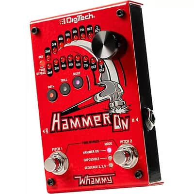 DigiTech HammerOn Pitch Octave Effects Pedal 2025 - Red ( HOT NEW ITEM FROM DIGITECH ) image 6