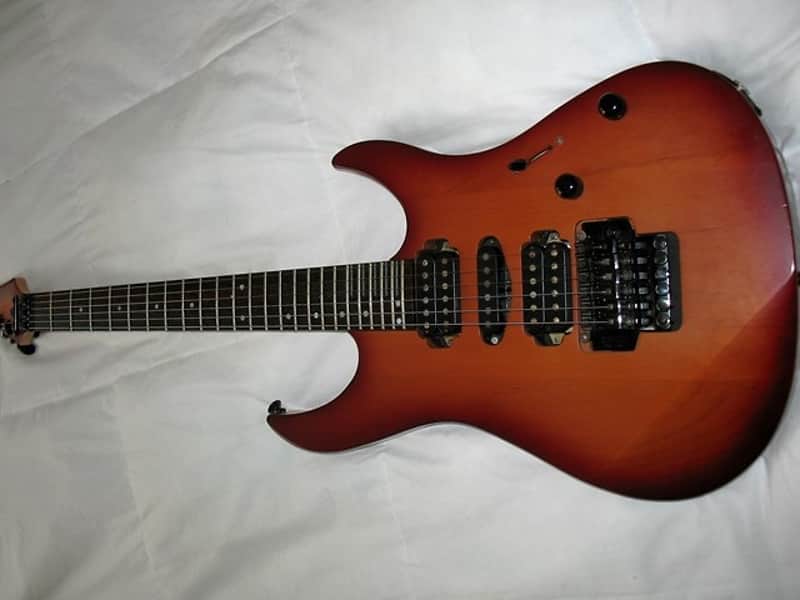 Yamaha RGX 621D Used Antique Sunburst Satin image 1