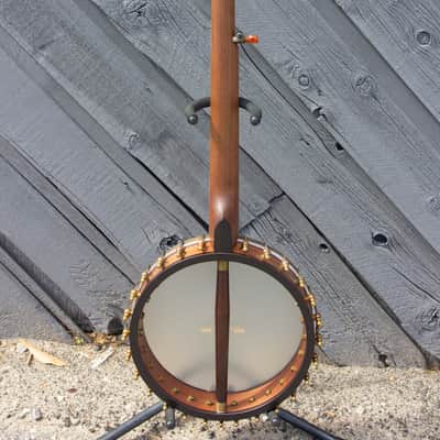 Ome Flora 12" Walnut Open Back Banjo & Case image 15