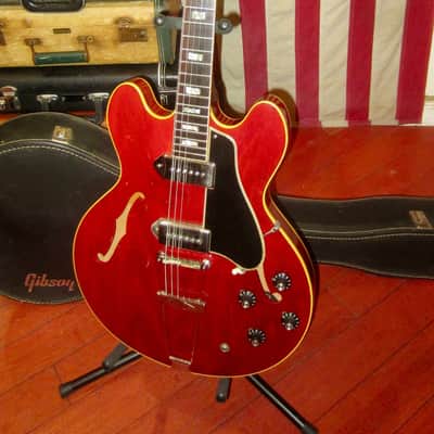 1967 Gibson ES-330 Cherry Red w/ Original Case image 2