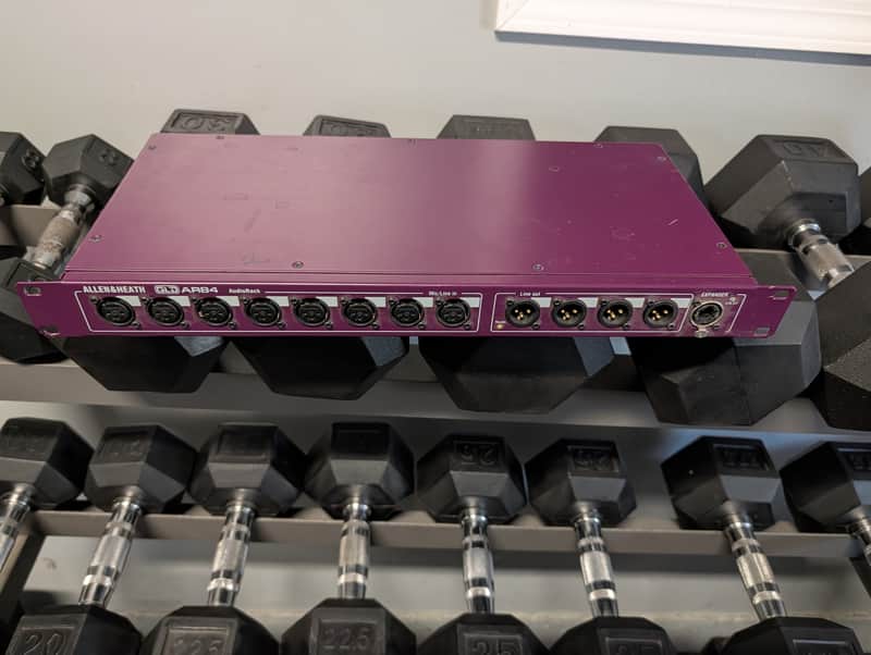 Allen & Heath AR-84 8-Channel AudioRack Expansion Interface 2013 - Present - Black image 1