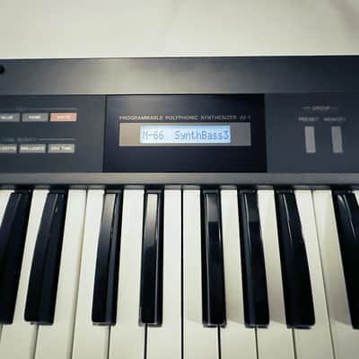 ROLAND Alpha JUNO-1 Vintage Analog 49-Key Synthesizer Made in JAPAN- 1984. Good Condition. Works Perfect !... image 7