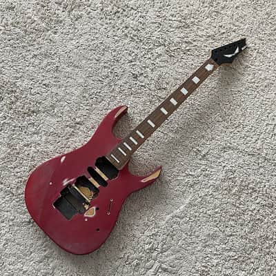 Dean Red HSH Guitar Basswood Body with Maple Neck, Rosewood Fingerboard image 2