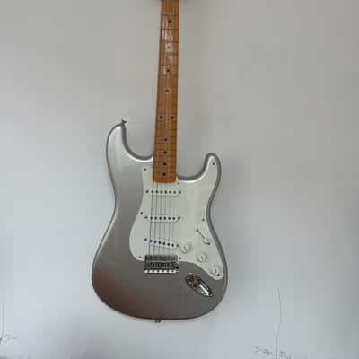 Fender American Original '50s Stratocaster with Maple Fretboard 2020 - 2022 - Inca Silver image 1