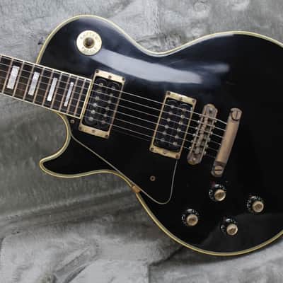 1976 Vintage Gibson Les Paul Custom Black Beauty Left-Handed Lefty Ebony Fretboard USA 1970's USA ~Fretless Wonder~ Bild 2