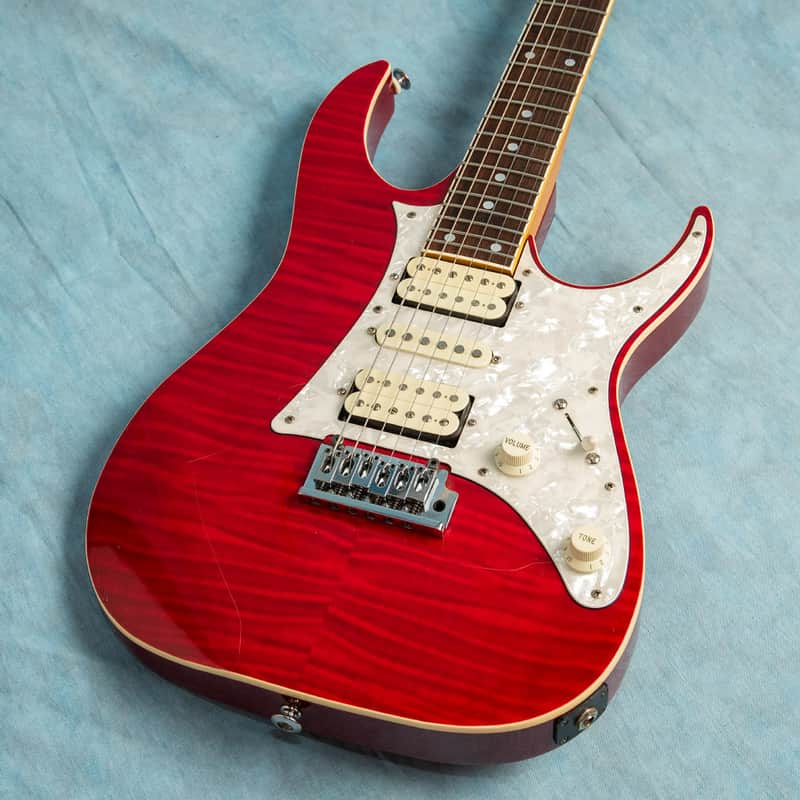 USED Ibanez RT650 Transparent Red 1993 Electric Guitar w/Gig Bag image 1