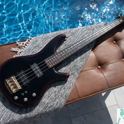 Classic 1987 Ibanez RB835 Roadstar II Series Bass - Rare Dark Wine - Made in Japan - Pro Set Up mw Perfect Frets/Action/Intonation! image 2