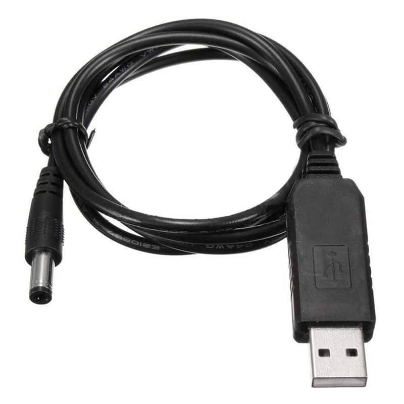USB-9V - (USB to 9 volt step up power supply cable) (Works with Center negative polarity pedals) image 1