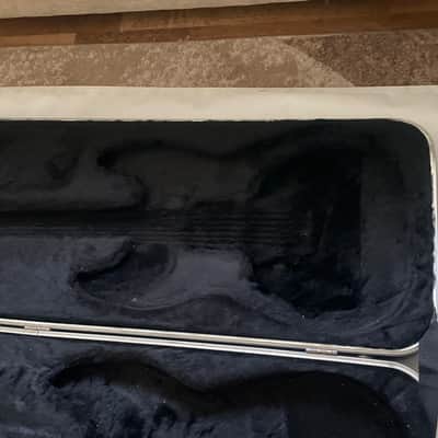 1990's Fender USA Stratocaster Telecaster Black Molded Hardshell Guitar Case Butterfly Latches image 22