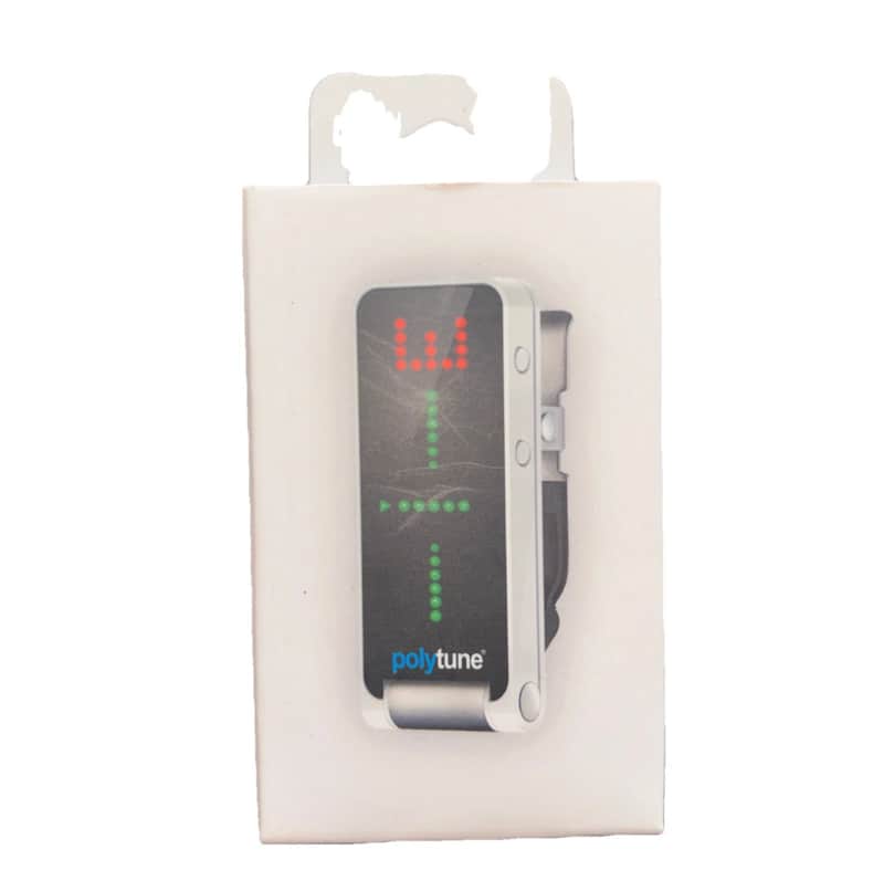 TC Electronic PolyTune Clip Guitar Tuner  new, box, - white image 1
