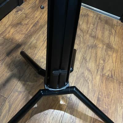 K&M 18860 Spider Pro Dual Tier Keyboard Stand w/ Laptop Rest Black image 11
