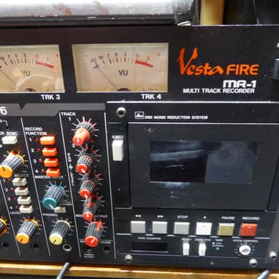 VestaFire MR-1 1980s Rare rack mount cassette/tape multitracker vestax image 4