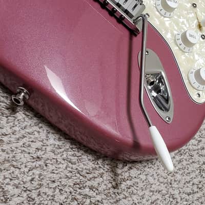 American Fender Stratocaster 1995 - RARE Burgundy Mist image 16