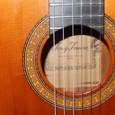 HIROSHI "TOMY" TAMURA C100 1977 - RAMIREZ 1a CLASS FLAMENCO CONCERT GUITAR - CEDAR/CYPRESS image 7