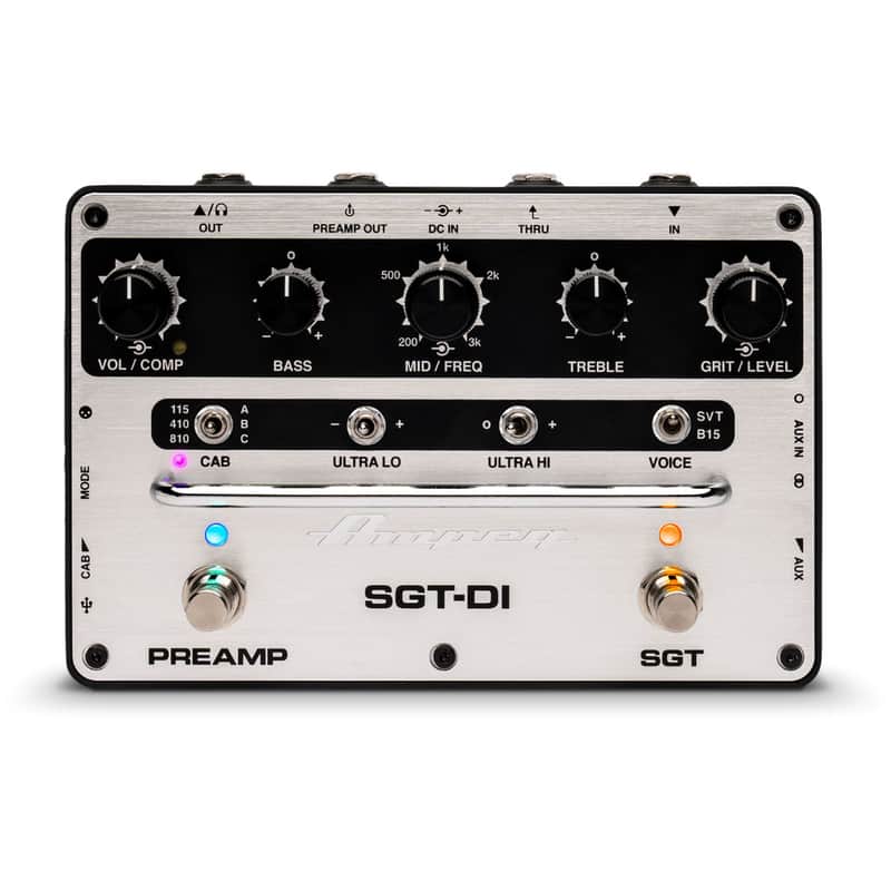 Ampeg SGT-DI Preamp & DI 3-Band EQ Sweepable Mids image 1