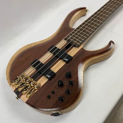 Ibanez BTB1835 Premium Natural Shadow Low Gloss 5-String Electric Bass Guitar + Gig Bag - Brand New - Actual Pics in Ad image 7