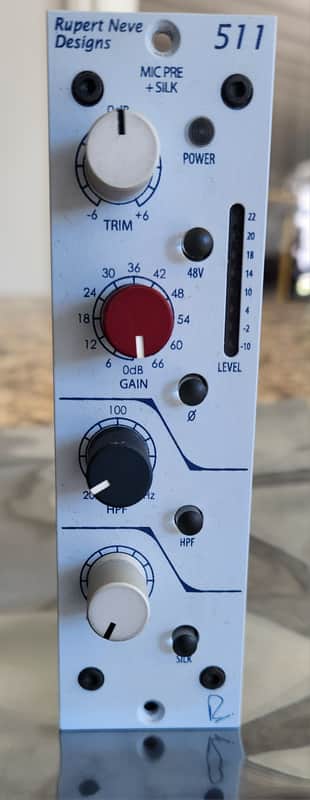 Rupert Neve Designs Portico 511 500-Series Mic Pre Module with Silk image 1