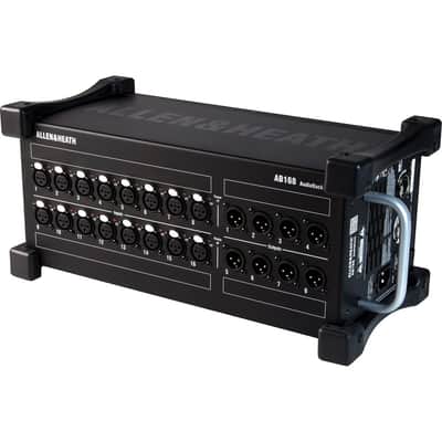 Allen & Heath AB168 Portable AudioRack 16 x 8 Audio Interface Stage Box for GLD and Qu Digital Mixing Systems (B-Stock) image 4