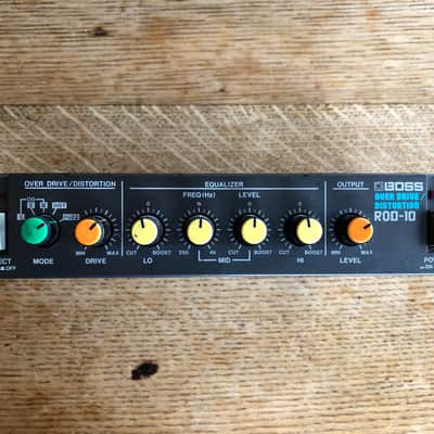 Boss ROD-10 Micro Rack Series Overdrive / Distortion | Reverb