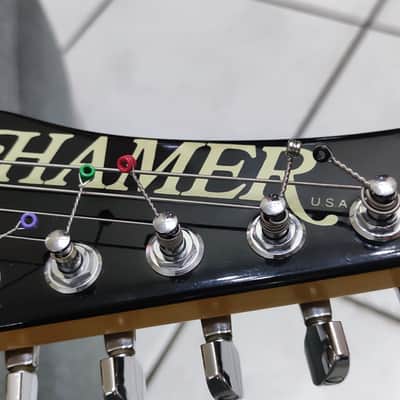RARE Hamer Diablo USA 90s Transparent Green *MINT* W/OHSC image 7