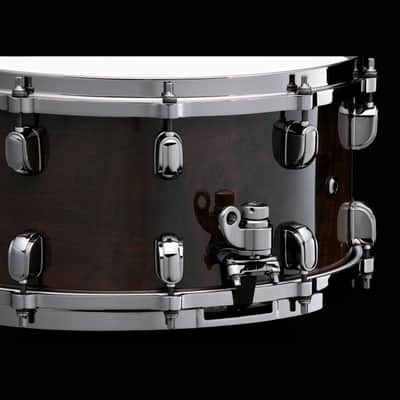 Tama Starclassic Walnut/Birch Snare Drum 14x7 Gloss Black Walnut Burl image 7