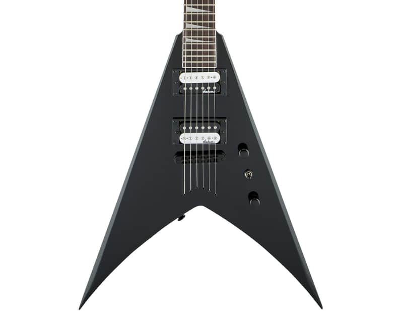 Jackson JS32T JS Series King V Guitar - Gloss Black w/ Amaranth FB image 1