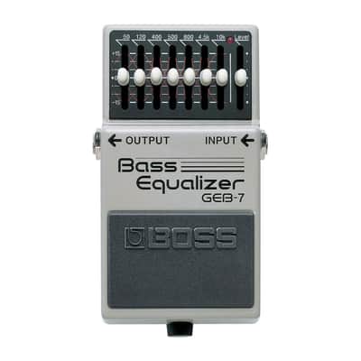 Boss GEB-7 7-Band Graphic Bass Equalizer Pedal - Open Box image 2