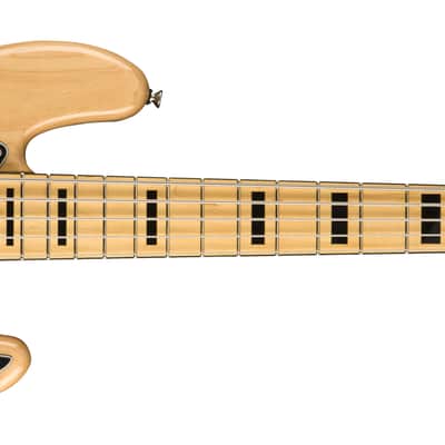 Fender Squier Classic Vibe '70s 5-String Electric Jazz Bass V Guitar, Natural image 1