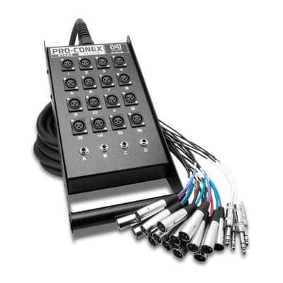 Hosa Sh16 X425 25 Ft Multicore Stage Box 16 X4 image 2