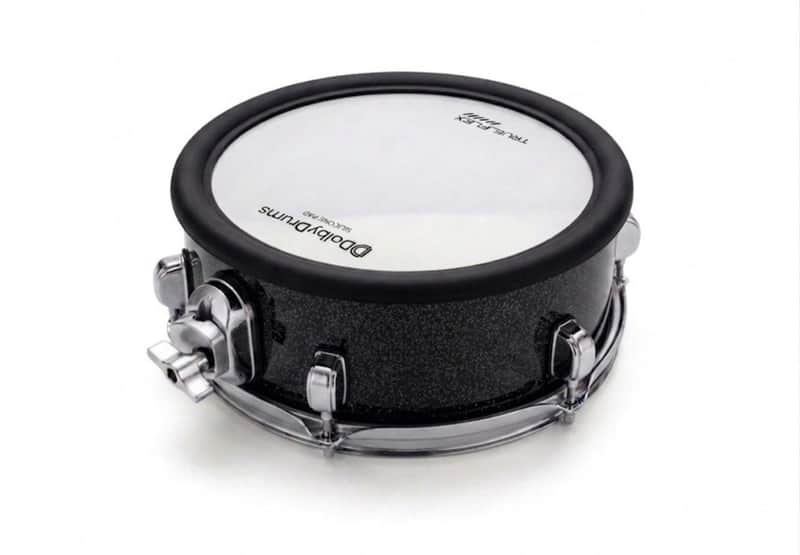Dolby 12” Silicone Black Sparkle Electronic TOM for Roland Yamaha Drum image 1