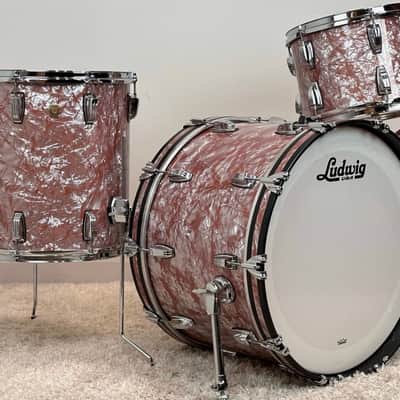 Ludwig Classic Maple. Rose Marine Pearl IS BACK. 12/14/20 drum set image 3