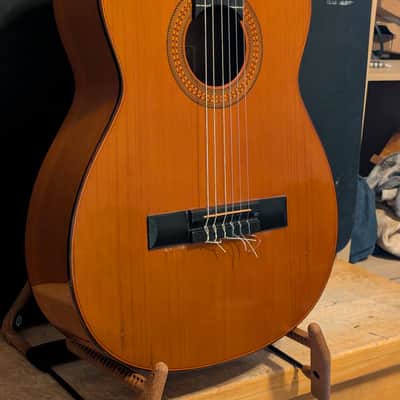CBS MASTERWORKS Kazou Yairi MWG-Y1040 Acoustic Classical Flamenco Guitar 1970s Natural RARE image 7