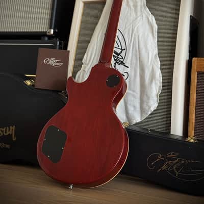 Gibson Custom Shop Billy Gibbons "Pearly Gates" Les Paul Std. VOS "Holy Grail" Ltd. Run! Serial: #BG145 nur 3,92kg!  2009 - VOS Pearly Gates Burst image 12