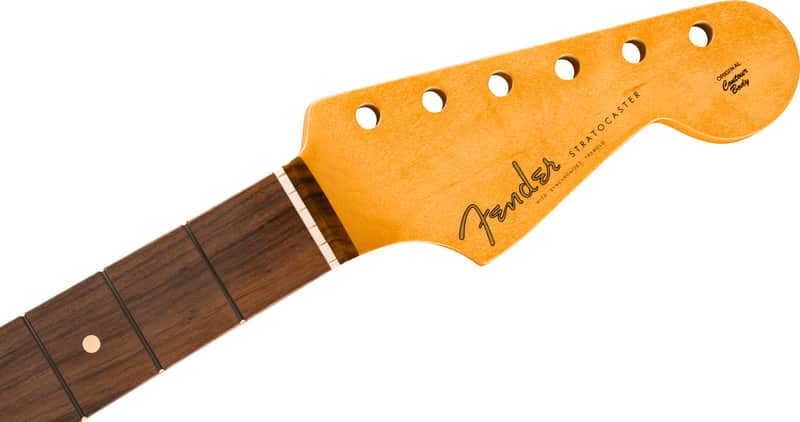 Fender Vintera II 60's Stratocaster Neck, 21 Vintage Tall Frets, Rosewood, C Shape image 1