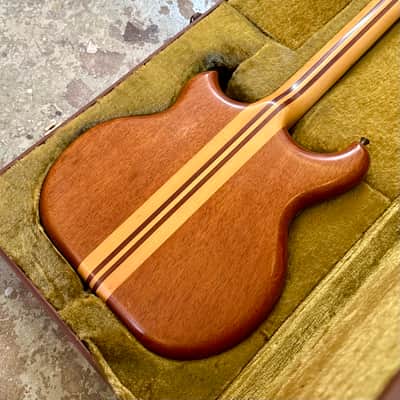 Alembic Distillate Bass 1981 - Zebra Wood original vintage USA image 13