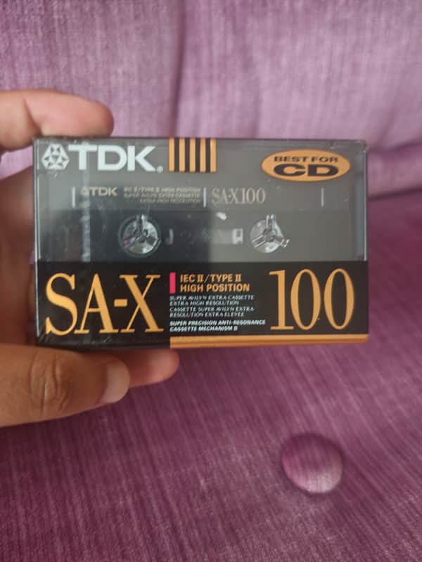 TDK SAX-100 Type II / IEC II tape image 1
