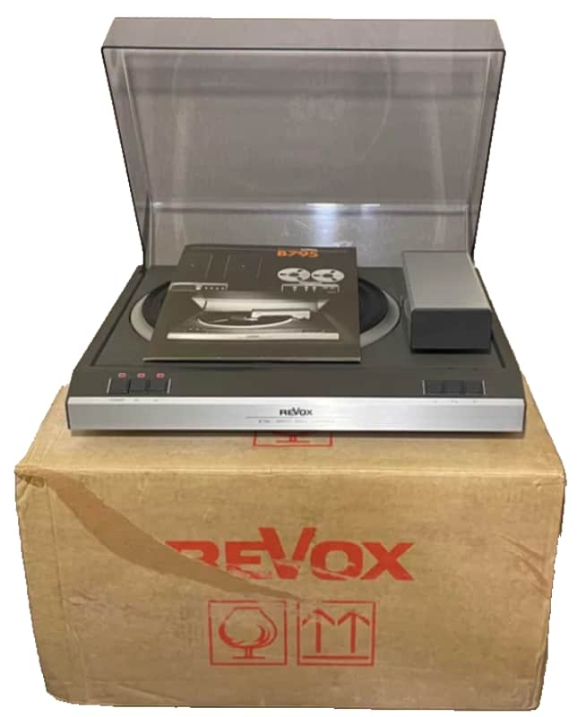ReVox B795 👉MINT Warranty Rare Vintage Tangential Turntable Vinyl Record Player