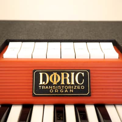 1967 Doric Cheetah Reverb Vintage Combo Organ Keyboard Italy GEM, Vox Jaguar image 4