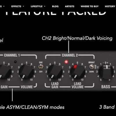 Laney IRF Dualtop Guitar Amplifier Head (60 Watts), New, Free Shipping, Authorized Dealer image 3
