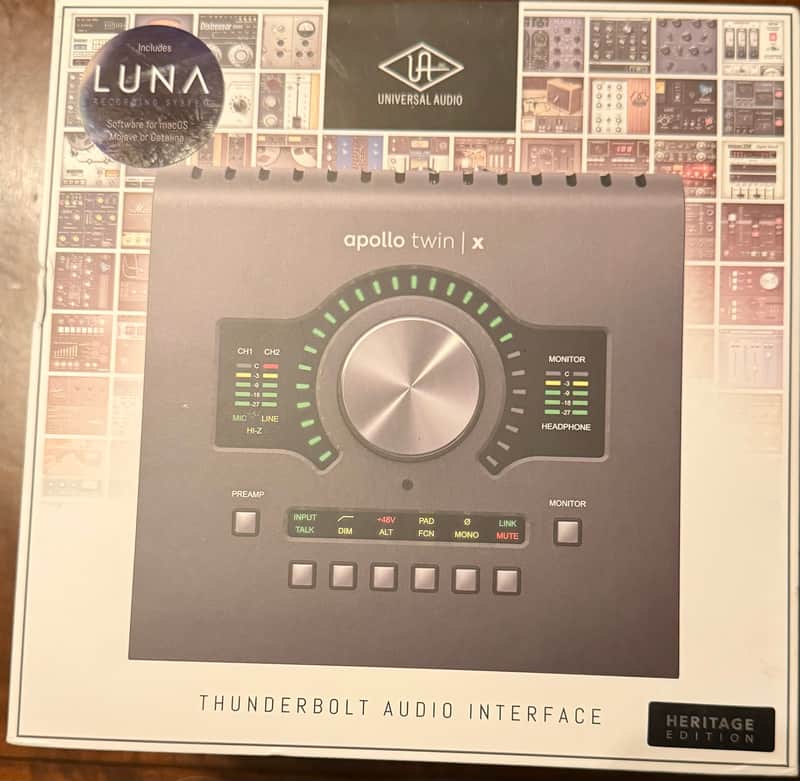 UA Apollo Twin X QUAD Heritage Edition Thunderbolt 3 - WITH PLUGINS image 1
